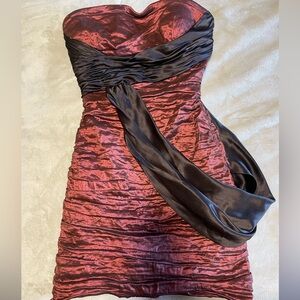BCBG strapless dress
